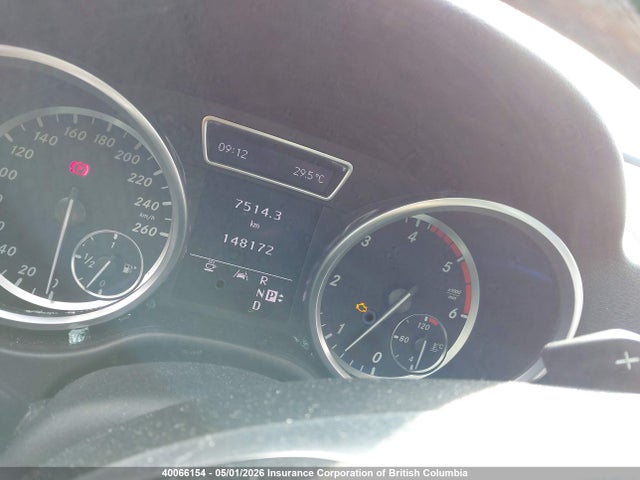 Aukcja sprzedaży 2012 Mercedes-benz Ml 350 Bluetec, vin: 4JGDA2EB0CA055112, numer aukcji: 40066154