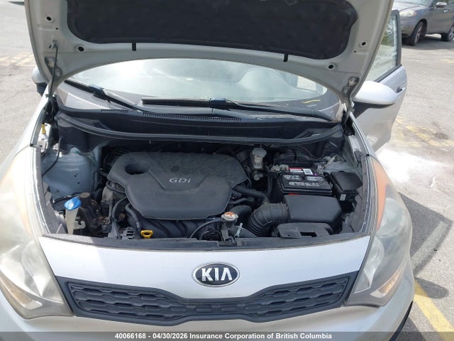 2015 Kia Rio Lx მანქანა იყიდება აუქციონზე, vin: KNADM5A32F6704165, აუქციონის ნომერი: 40066168