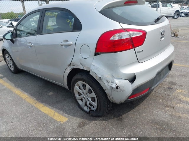 2015 Kia Rio Lx მანქანა იყიდება აუქციონზე, vin: KNADM5A32F6704165, აუქციონის ნომერი: 40066168