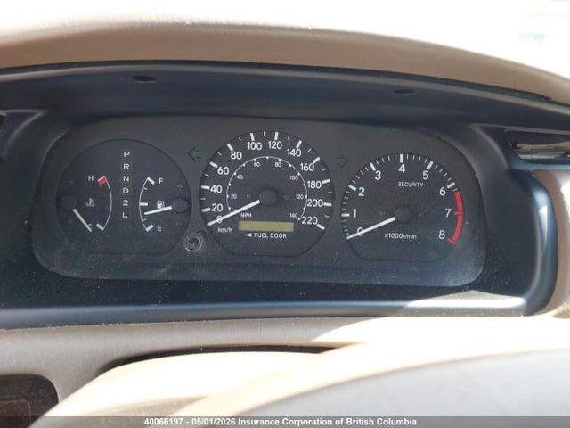 40066197 :رقم المزاد ، JT2BF22K110292284 vin ، 2001 Toyota Camry مزاد بيع