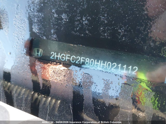 Aukcja sprzedaży 2017 Honda Civic Ex, vin: 2HGFC2F80HH021112, numer aukcji: 40061744