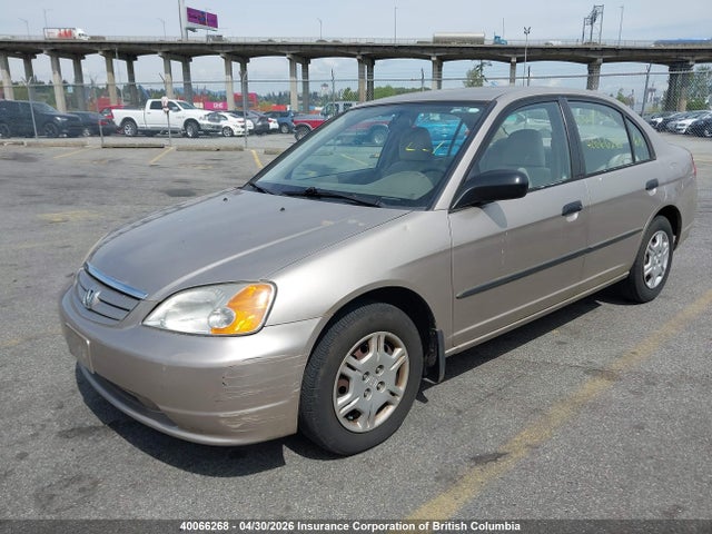 Aukcja sprzedaży 2001 Honda Civic, vin: 2HGES16311H912948, numer aukcji: 40066268