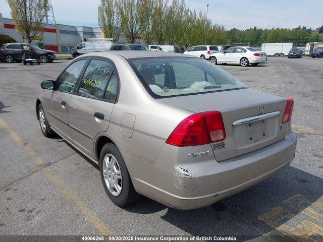 Aukcja sprzedaży 2001 Honda Civic, vin: 2HGES16311H912948, numer aukcji: 40066268
