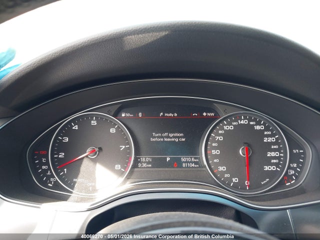 2016 Audi A7 მანქანა იყიდება აუქციონზე, vin: WAU3GAFC6GN104079, აუქციონის ნომერი: 40066270