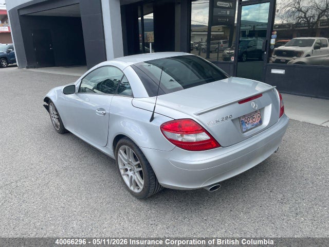 Продаж на аукціоні авто 2008 Mercedes-benz Slk 280, vin: WDBWK54F58F183600, номер лоту: 40066296