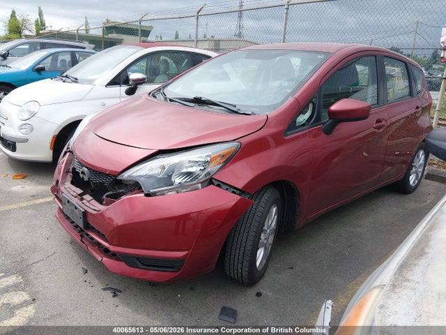 2017 Nissan Versa Note S/s Plus/sv/sl/sr მანქანა იყიდება აუქციონზე, vin: 3N1CE2CP9HL353695, აუქციონის ნომერი: 40065613