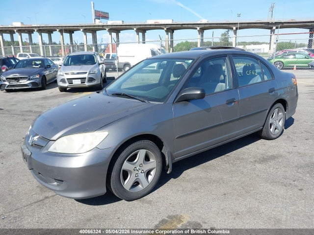 Aukcja sprzedaży 2005 Honda Civic, vin: 2HGES15315H036230, numer aukcji: 40066324