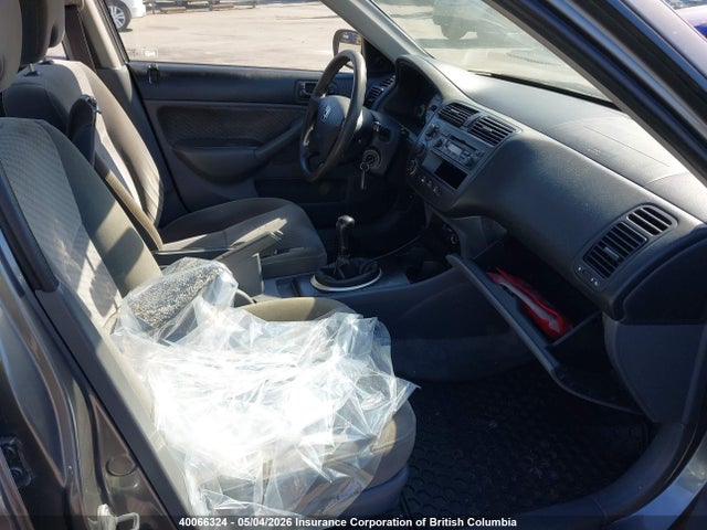 Aukcja sprzedaży 2005 Honda Civic, vin: 2HGES15315H036230, numer aukcji: 40066324