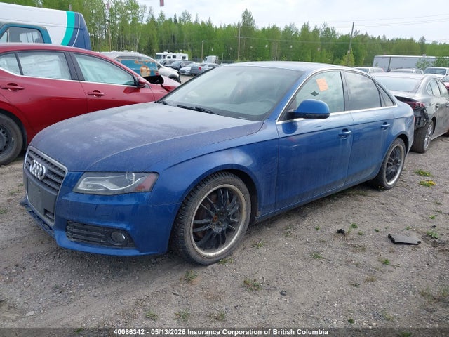 2009 Audi A4 მანქანა იყიდება აუქციონზე, vin: WAULF58K09N032894, აუქციონის ნომერი: 40066342