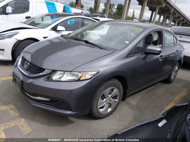 2014 Honda Civic Lx მანქანა იყიდება აუქციონზე, vin: 2HGFB2F41EH043969, აუქციონის ნომერი: 40065647