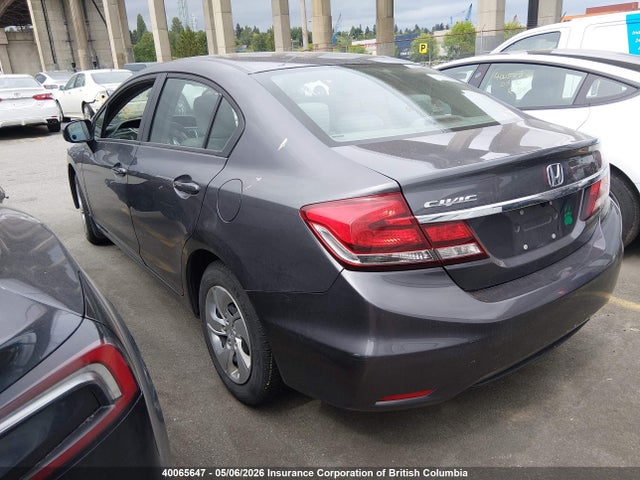 2014 Honda Civic Lx მანქანა იყიდება აუქციონზე, vin: 2HGFB2F41EH043969, აუქციონის ნომერი: 40065647