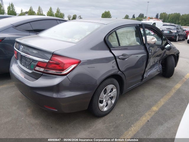 2014 Honda Civic Lx მანქანა იყიდება აუქციონზე, vin: 2HGFB2F41EH043969, აუქციონის ნომერი: 40065647