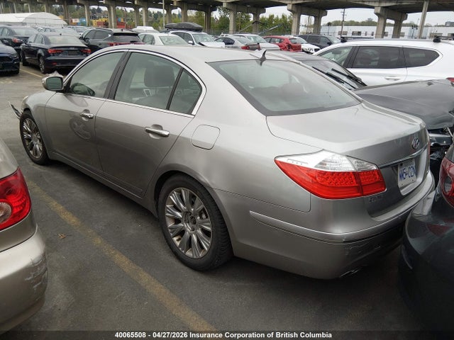 40065508 :رقم المزاد ، KMHGC46E99U054009 vin ، 2009 Hyundai Genesis 3.8l مزاد بيع