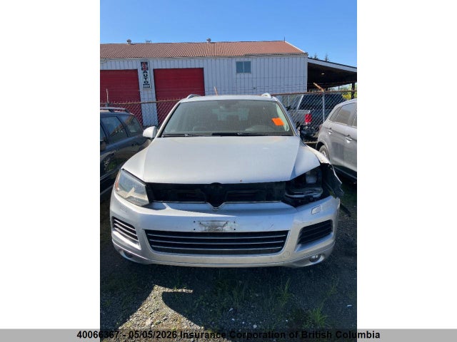 2011 Volkswagen Touareg 3.0 Tdi Comfortline/3.0 Tdi Execline/3.0 Tdi Highline მანქანა იყიდება აუქციონზე, vin: WVGFK9BP4BD005518, აუქციონის ნომერი: 40066367