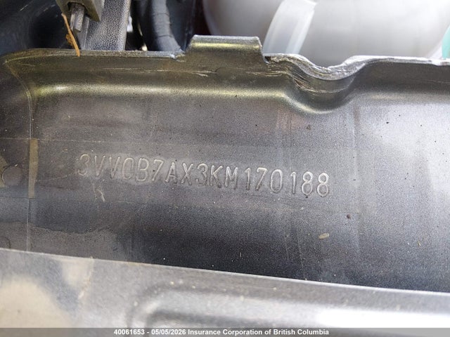 3VV0B7AX3KM170188 Volkswagen TIGUAN S