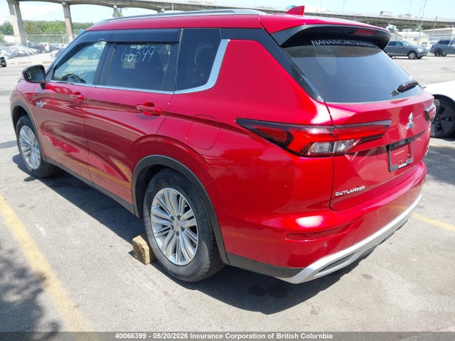 40066399 :رقم المزاد ، JA4T5VA97RZ613468 vin ، 2024 Mitsubishi Outlander Se/ralliart مزاد بيع