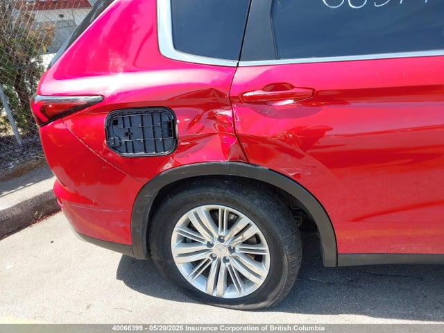 40066399 :رقم المزاد ، JA4T5VA97RZ613468 vin ، 2024 Mitsubishi Outlander Se/ralliart مزاد بيع