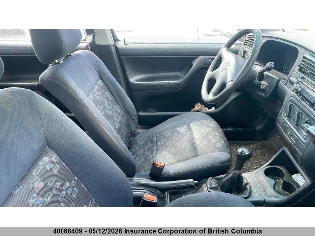 40066409 :رقم المزاد ، 3VWCA01H4XM222964 vin ، 1999 Volkswagen Golf مزاد بيع