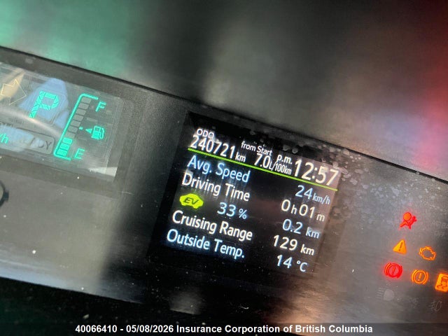 40066410 :رقم المزاد ، JTDKDTB39C1027654 vin ، 2012 Toyota Prius مزاد بيع