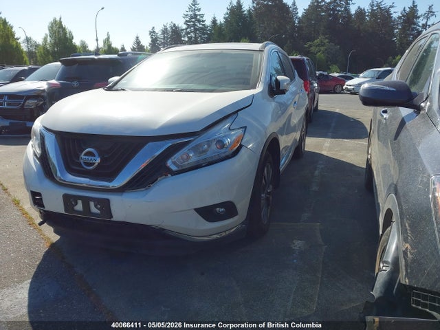 5N1AZ2MH6GN132789 Nissan Murano Platinum/sl/sv
