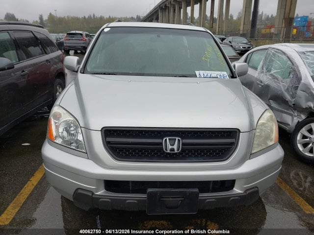 Продаж на аукціоні авто 2005 Honda Pilot Exl, vin: 2HKYF18545H003601, номер лоту: 40062750