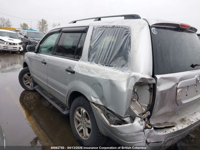 Продаж на аукціоні авто 2005 Honda Pilot Exl, vin: 2HKYF18545H003601, номер лоту: 40062750