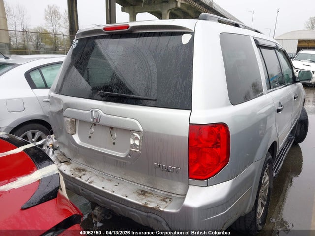 Продаж на аукціоні авто 2005 Honda Pilot Exl, vin: 2HKYF18545H003601, номер лоту: 40062750