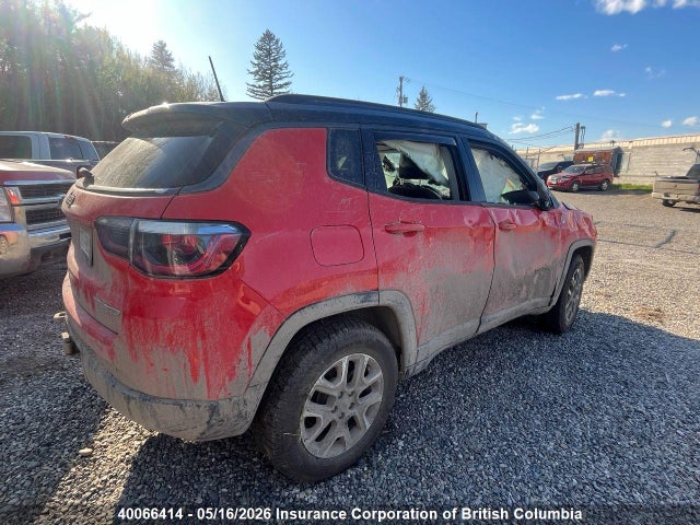 3C4NJDDB1MT529374 Jeep Compass Trailhawk
