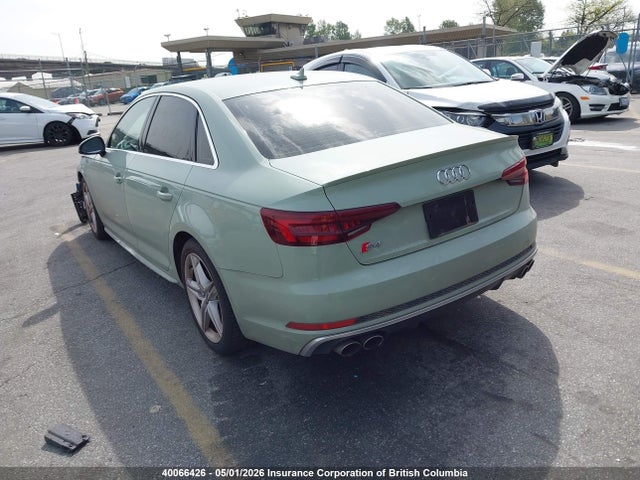 Продажа на аукционе авто 2019 Audi S4, vin: WAUB4AF45KA095985, номер лота: 40066426