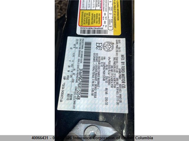 40066431 :رقم المزاد ، 3FA6P0G79GR153548 vin ، 2016 Ford Fusion S مزاد بيع