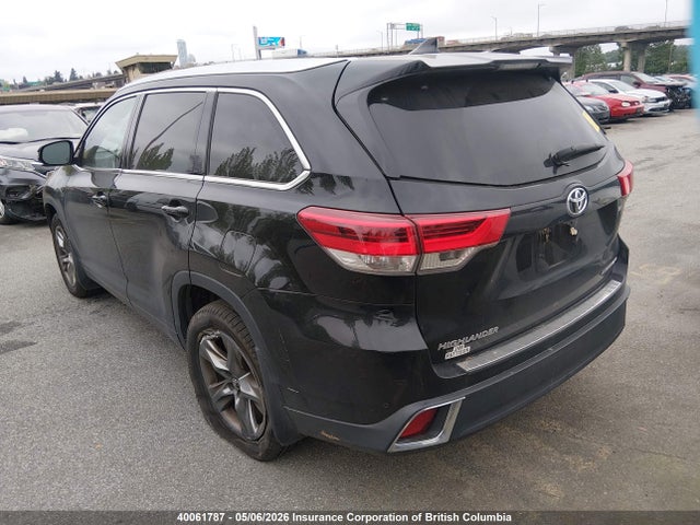5TDDZRFHXHS439787 Toyota Highlander Limited/ltd Platinum