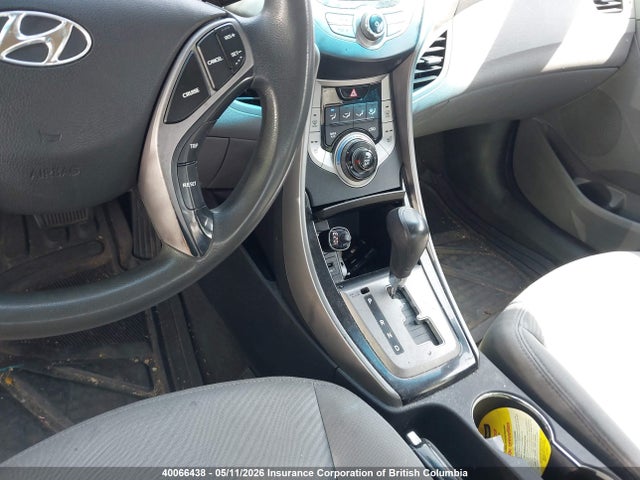 2013 Hyundai Elantra Gls/limited მანქანა იყიდება აუქციონზე, vin: 5NPDH4AE7DH201298, აუქციონის ნომერი: 40066438