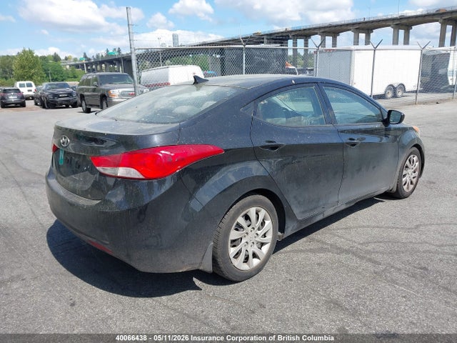 2013 Hyundai Elantra Gls/limited მანქანა იყიდება აუქციონზე, vin: 5NPDH4AE7DH201298, აუქციონის ნომერი: 40066438