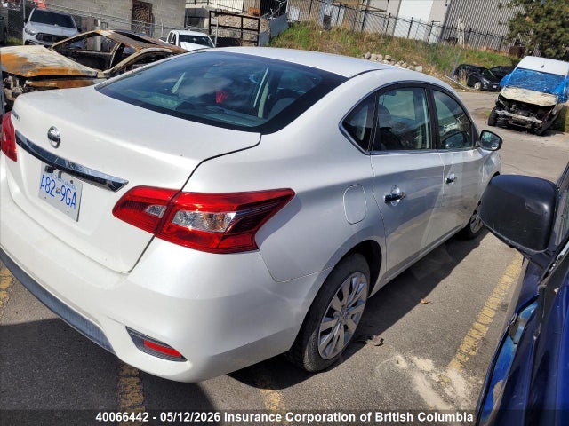 40066442 :رقم المزاد ، 3N1AB7AP2GL654582 vin ، 2016 Nissan Sentra S/sv/sr/sl مزاد بيع