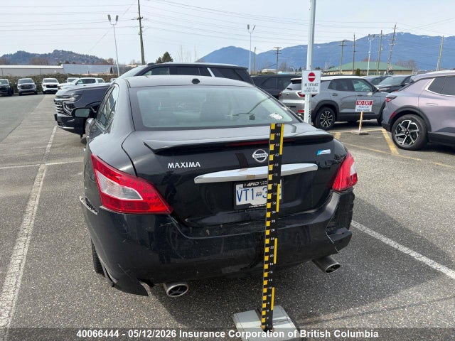 2011 Nissan Maxima S/sv მანქანა იყიდება აუქციონზე, vin: 1N4AA5AP9BC840568, აუქციონის ნომერი: 40066444