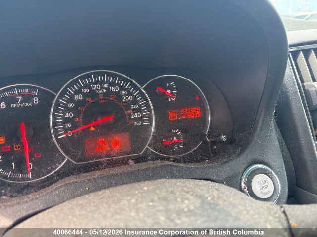 2011 Nissan Maxima S/sv მანქანა იყიდება აუქციონზე, vin: 1N4AA5AP9BC840568, აუქციონის ნომერი: 40066444
