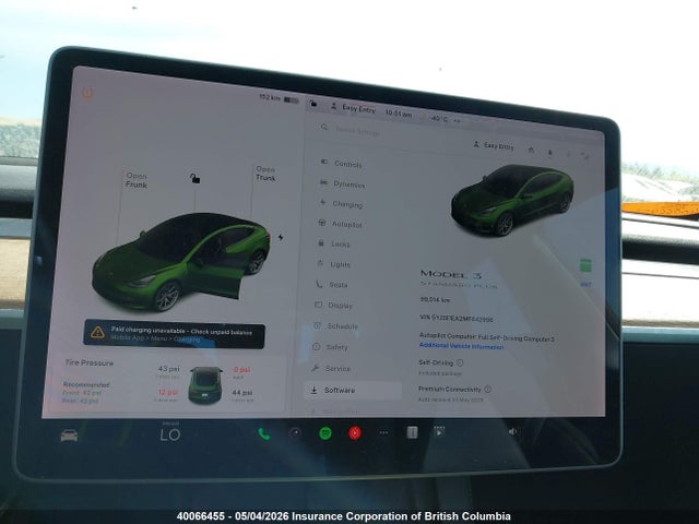 Aukcja sprzedaży 2021 Tesla Model 3, vin: 5YJ3E1EA2MF842996, numer aukcji: 40066455
