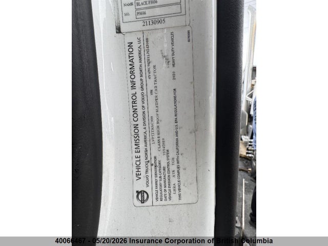 Aukcja sprzedaży 2020 Volvo Vn L, vin: 4V4NC9EH1LN243988, numer aukcji: 40066467