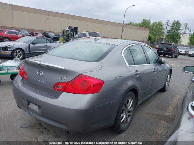 40066483 :رقم المزاد ، JNKBV61F78M250760 vin ، 2008 Infiniti G35x مزاد بيع
