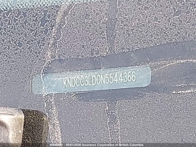 2022 Kia Niro მანქანა იყიდება აუქციონზე, vin: KNDCC3LD0N5544366, აუქციონის ნომერი: 40066491