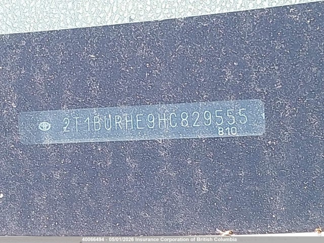 2T1BURHE9HC829555 Toyota Corolla L/le/xle/se/xse
