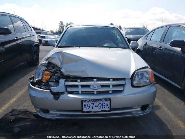 2004 Hyundai Accent Gs/gsi მანქანა იყიდება აუქციონზე, vin: KMHCG35C94U310445, აუქციონის ნომერი: 40065964