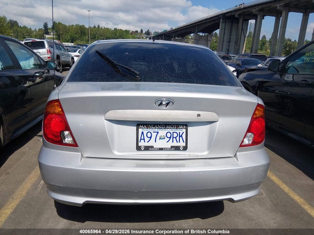 2004 Hyundai Accent Gs/gsi მანქანა იყიდება აუქციონზე, vin: KMHCG35C94U310445, აუქციონის ნომერი: 40065964