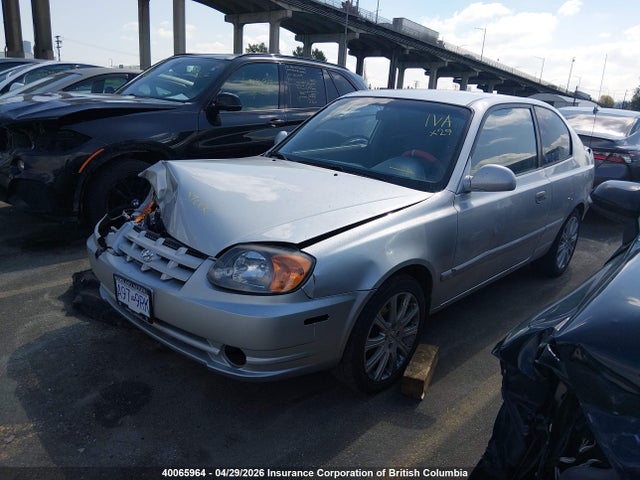 2004 Hyundai Accent Gs/gsi მანქანა იყიდება აუქციონზე, vin: KMHCG35C94U310445, აუქციონის ნომერი: 40065964