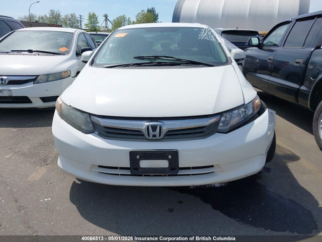 Продаж на аукціоні авто 2012 Honda Civic, vin: 2HGFB2F41CH119946, номер лоту: 40066513