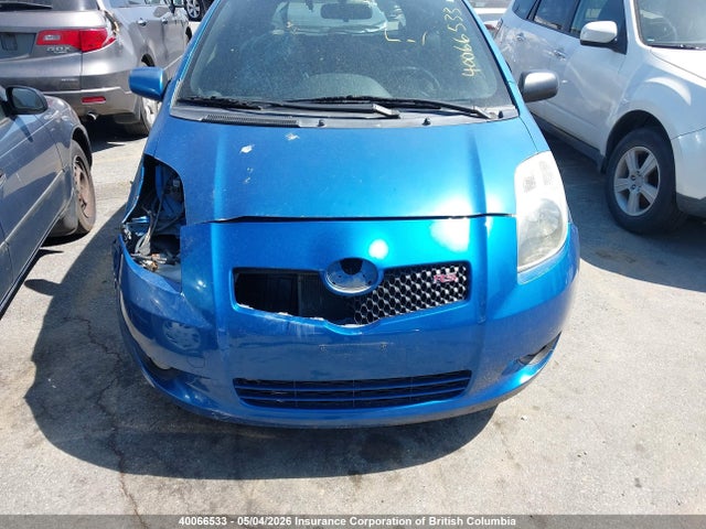 2007 Toyota Yaris მანქანა იყიდება აუქციონზე, vin: JTDJT923875068129, აუქციონის ნომერი: 40066533