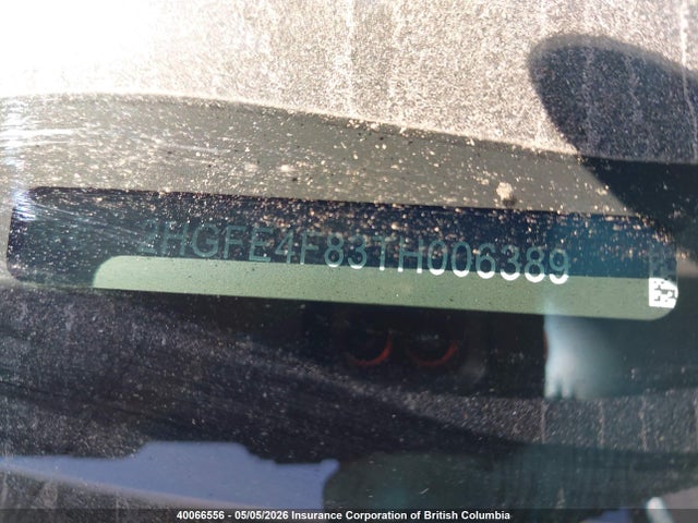 Продажа на аукционе авто 2026 Honda Civic, vin: 2HGFE4F83TH006389, номер лота: 40066556