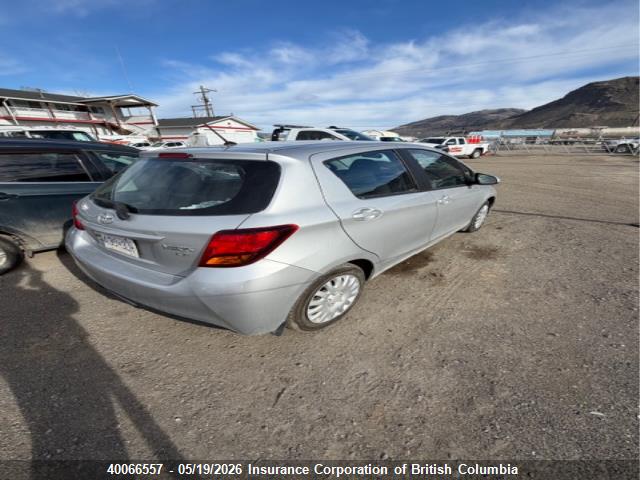 Aukcja sprzedaży 2015 Toyota Yaris, vin: VNKKTUD30FA019993, numer aukcji: 40066557