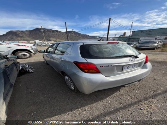 Aukcja sprzedaży 2015 Toyota Yaris, vin: VNKKTUD30FA019993, numer aukcji: 40066557