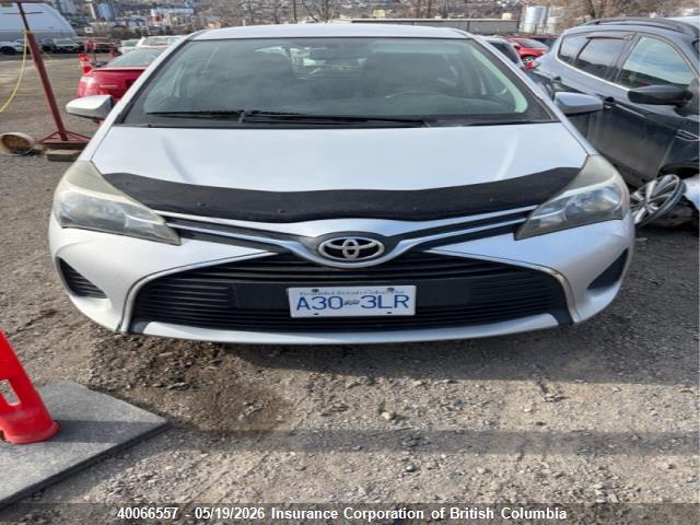 Aukcja sprzedaży 2015 Toyota Yaris, vin: VNKKTUD30FA019993, numer aukcji: 40066557